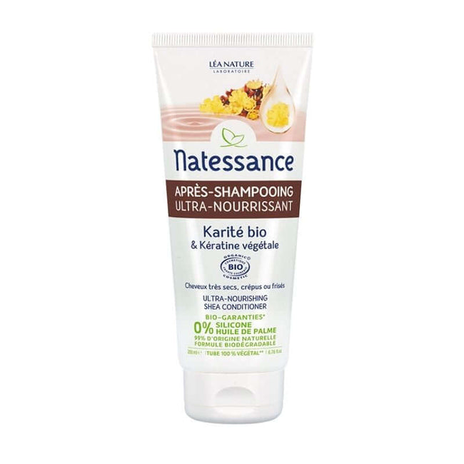 Après-Shampoing Ultra-Nourrissant Karité et Kératine Végétale - Nuoo