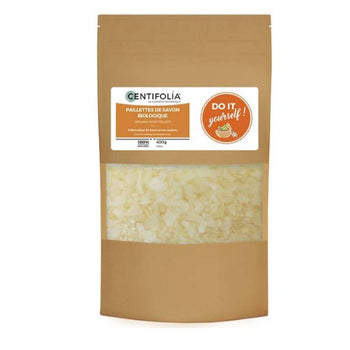 Paillettes de savon bio - actifs DIY - Centifolia 