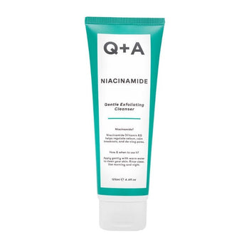 Q+A - Niacinamide Gentle Exfoliating Cleanser - Nettoyant Exfoliant Niacinamide - Démaquillants & Nettoyants