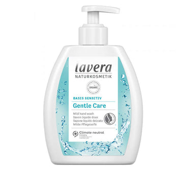 Lavera - Gels lavants mains - Basis Sensitiv savon liquide à l'aloe vera et à la camomille bio