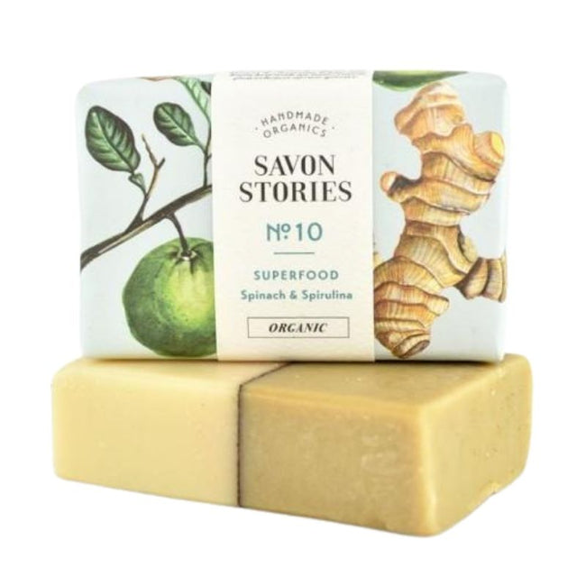 Savon Epinards et Spiruline n°10 - Nuoo