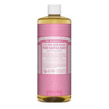 Dr. bronners - Gels douche - Savon Liquide Fleur de Cerisier