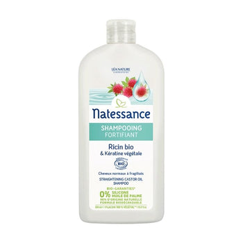  Shampoing Fortifiant Ricin et Kératine Végétale - Natessance - Shampoings