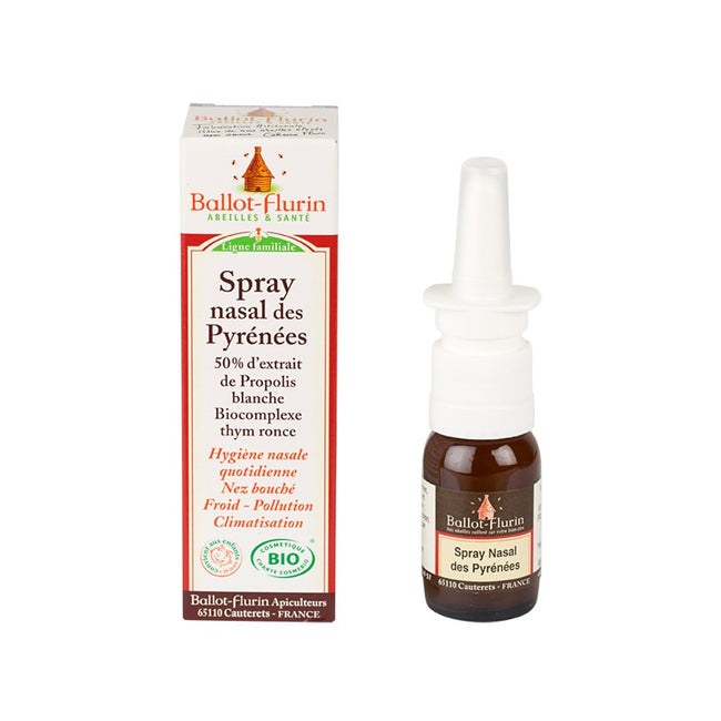 Spray nasal des Pyrénées sans alcool - Nuoo